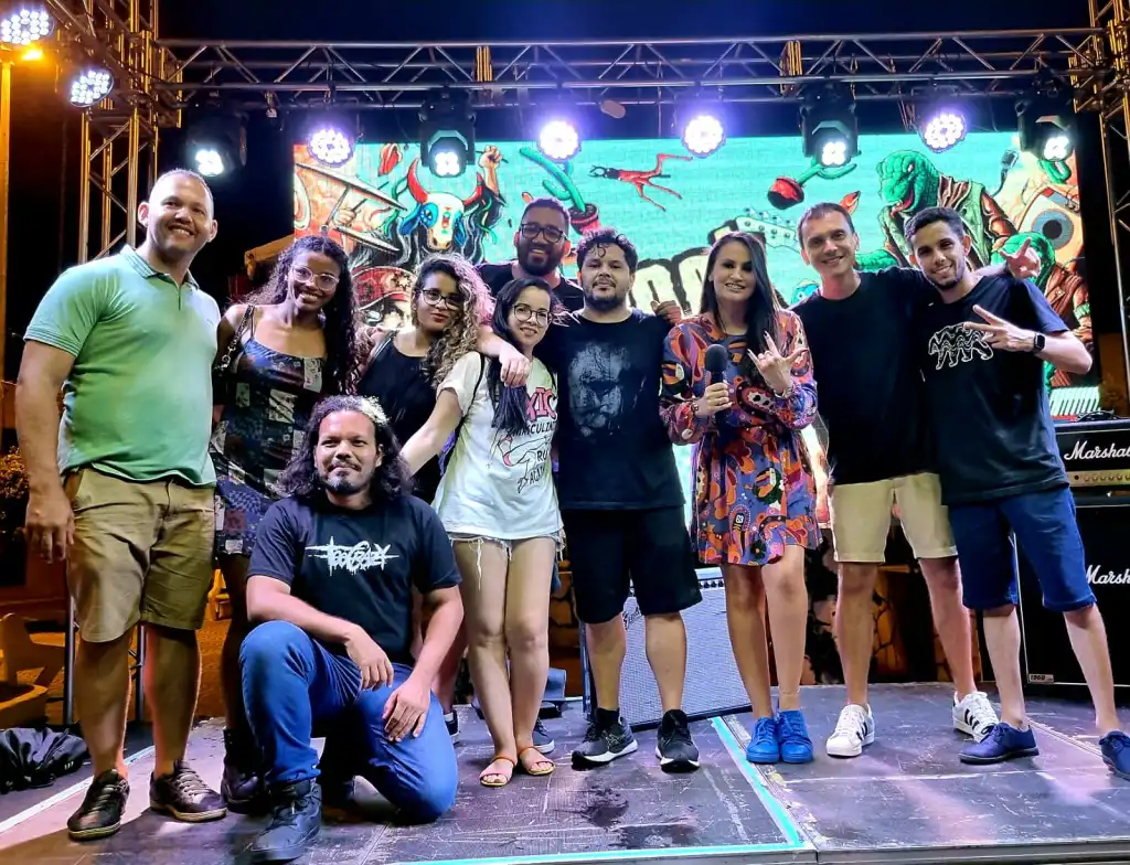 Registro de ação cultural da associação